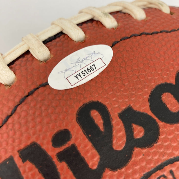 Walter Payton "Sweetness" Signed Authentic Wilson NFL Football JSA COA