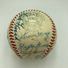 Stunning 1955 Hall Of Fame Induction Signed Baseball 25 Sigs Jimmie Foxx JSA COA