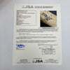 1991 Minnesota Twins World Series Champs Team Signed Baseball Bat JSA COA