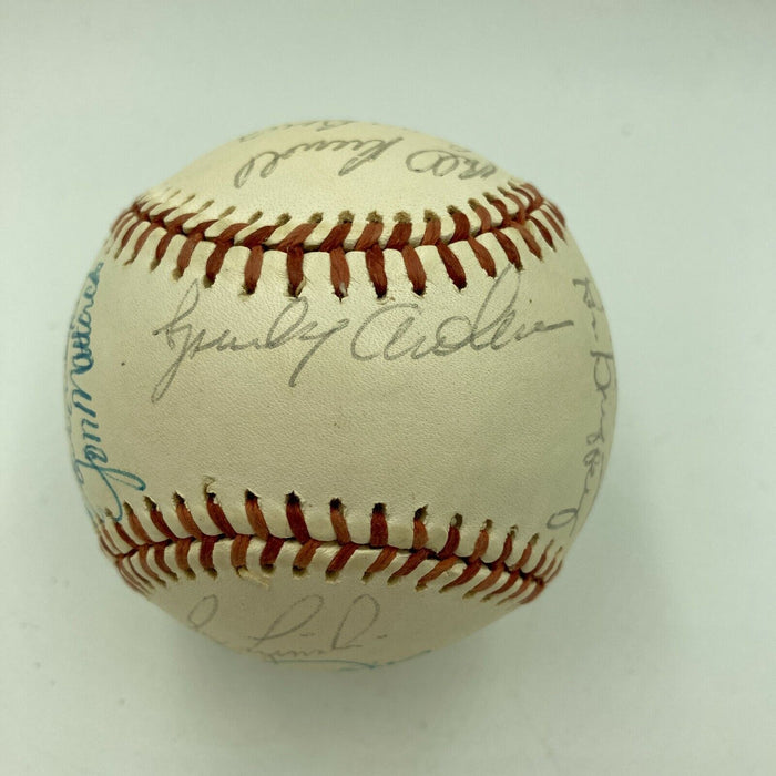 1976 All Star Game Team Signed Baseball Tom Seaver Johnny Bench Pete Rose JSA