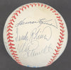 500 Home Run Signed Baseball Willie Mays Hank Aaron Ernie Banks JSA COA