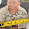 Mickey Mantle "HOF 1974" Signed 1962 Sports Illustrated PSA 9 MINT Auto