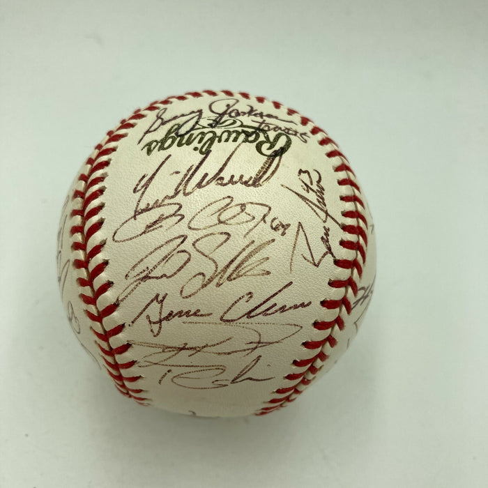 2002 San Francisco Giants NL Champs Team Signed World Series Baseball JSA COA