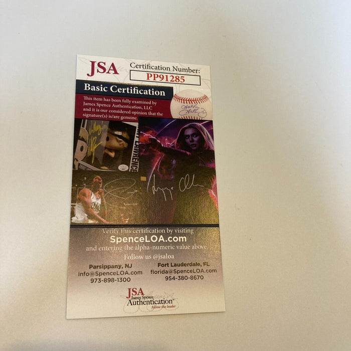 Joe Greene Pittsburgh Steelers Signed Wheaties Cereal Box JSA COA