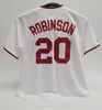 Frank Robinson Signed Washington Nationals Opening Day Majestic Jersey Beckett