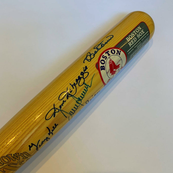 Boston Red Sox HOF Legends Signed Cooperstown Bat 11 Sigs W/ Tom Seaver JSA COA