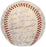 1953 New York Yankees World Series Champs Team Signed Baseball Mickey Mantle JSA