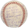 1953 New York Yankees World Series Champs Team Signed Baseball Mickey Mantle JSA