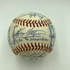 1969 Chicago Cubs Team Signed Vintage National League Baseball Ernie Banks JSA