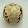 Jackie Robinson 1949 Brooklyn Dodgers NL Champs Team Signed Baseball JSA COA