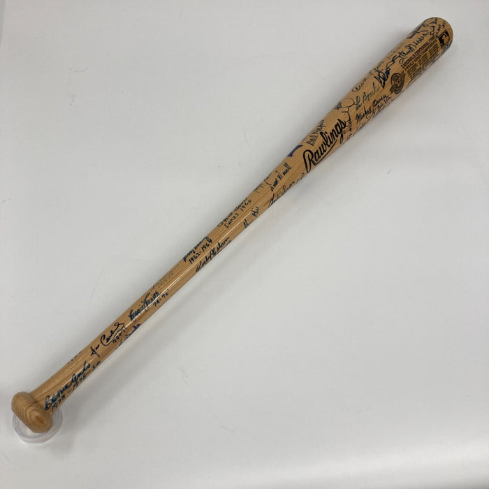 The Finest St. Louis Cardinals HOF Multi Signed Baseball Bat 70+ Sigs! JSA