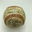 The Most Complete 1954 NY Giants World Series Champs Team Signed Baseball PSA
