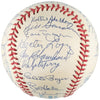 1961 New York Yankees World Series Champs Team Signed Baseball Mickey Mantle JSA