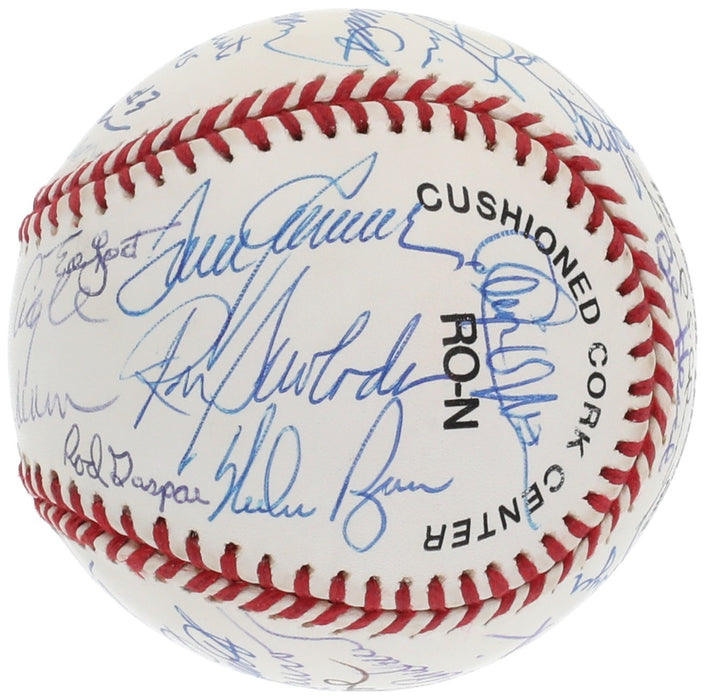 1969 New York Mets Champs Team Signed Baseball Tom Seaver Nolan Ryan 35 Sigs BAS