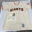 Willie Mays Signed Mitchell & Ness New York Giants Game Model Jersey JSA COA