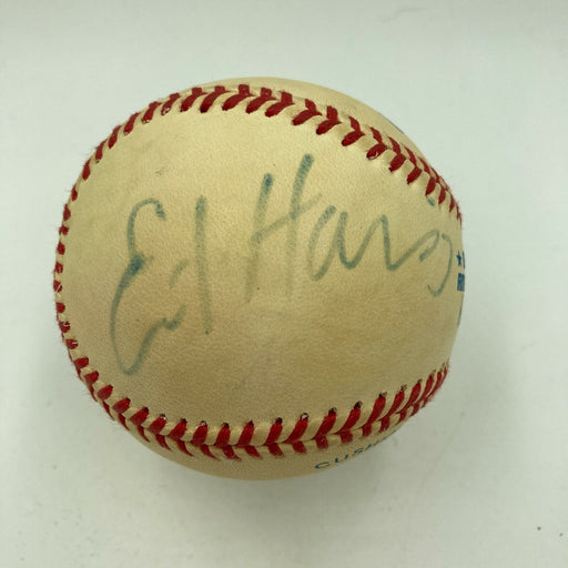 Ed Harris Signed Autographed Baseball Movie Star With JSA COA