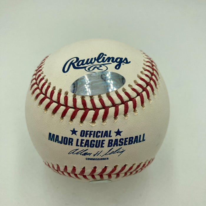 Derek Jeter New York Yankees Captains Signed MLB Baseball MLB & Steiner Hologram