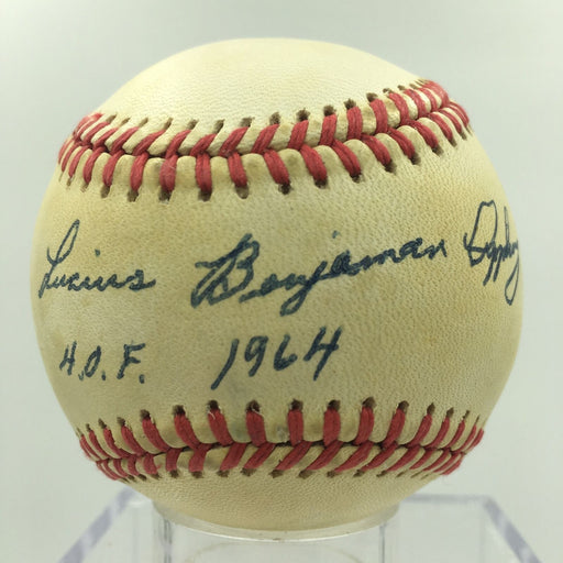 RARE Luke Appling Lucius Benjamin HOF 1964 Full Name Signed AL Baseball PSA DNA