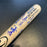 1998 NY Yankees WS Champs Team Signed Bat Derek Jeter Mariano Rivera Steiner