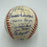 1996 New York Yankees World Series Champs Team Signed Baseball Derek Jeter JSA