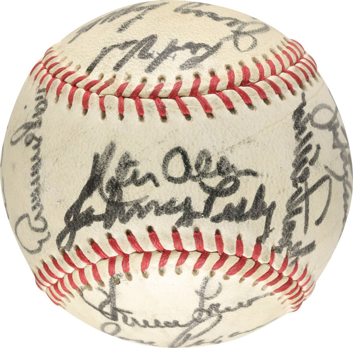 Roberto Clemente 1966 Pittsburgh Pirates Team Signed Baseball PSA DNA COA