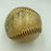 Babe Ruth Ty Cobb Walter Johnson Tris Speaker George Sisler Signed Baseball JSA
