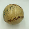 Babe Ruth Ty Cobb Walter Johnson Tris Speaker George Sisler Signed Baseball JSA