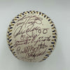 Derek Jeter Mariano Rivera 2002 All Star Game Team Signed Baseball JSA COA