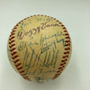 Cy Young Jimmie Foxx Tris Speaker Hall Of Fame Multi Signed Baseball Beckett COA