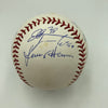 2003 Florida Marlins World Series Champs Team Signed W.S. Baseball JSA COA