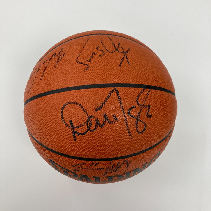 1994-1995 Phoenix Suns Team Signed Game Basketball Charles Barkley JSA COA