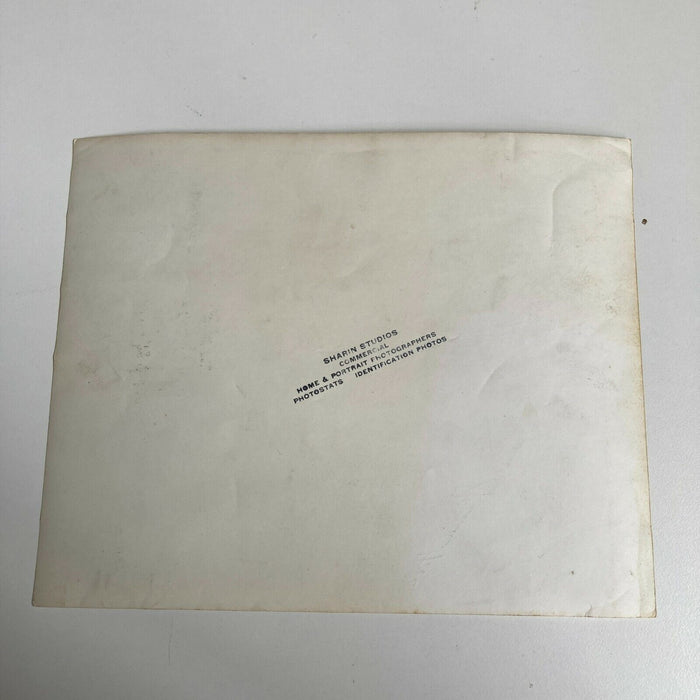 Jimmie Foxx Signed Autographed 1920's Little League Photo With Beckett COA