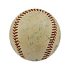 1956 New York Giants, Rangers Knicks Signed Baseball JSA Frank Gifford Kyle Rote