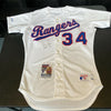 Nolan Ryan Signed Authentic 1990 Texas Rangers Game Model Jersey With JSA COA