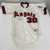 Nolan Ryan Signed 1980's Rawlings California Angels Jersey JSA COA