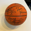 1992-93 Charlotte Hornets Team Signed Spalding Official NBA Game Basketball