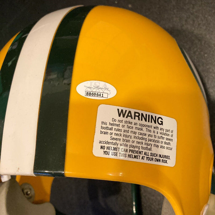 Reggie White Signed Full Size Riddell Green bay Packers Helmet JSA COA Auto