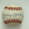 Mickey Mantle Signed American League Baseball PSA DNA Graded 10 GEM MINT