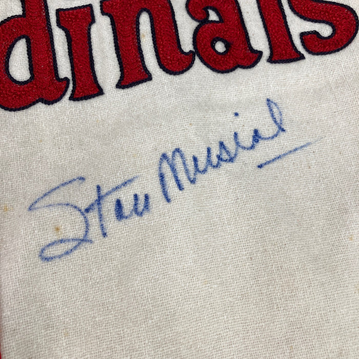 Stan Musial Signed Vintage St. Louis Cardinals Jersey 1946 World Series JSA COA