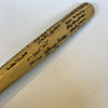 Willie Mays Hank Aaron Negro League Legends Signed Jackie Robinson Bat Beckett