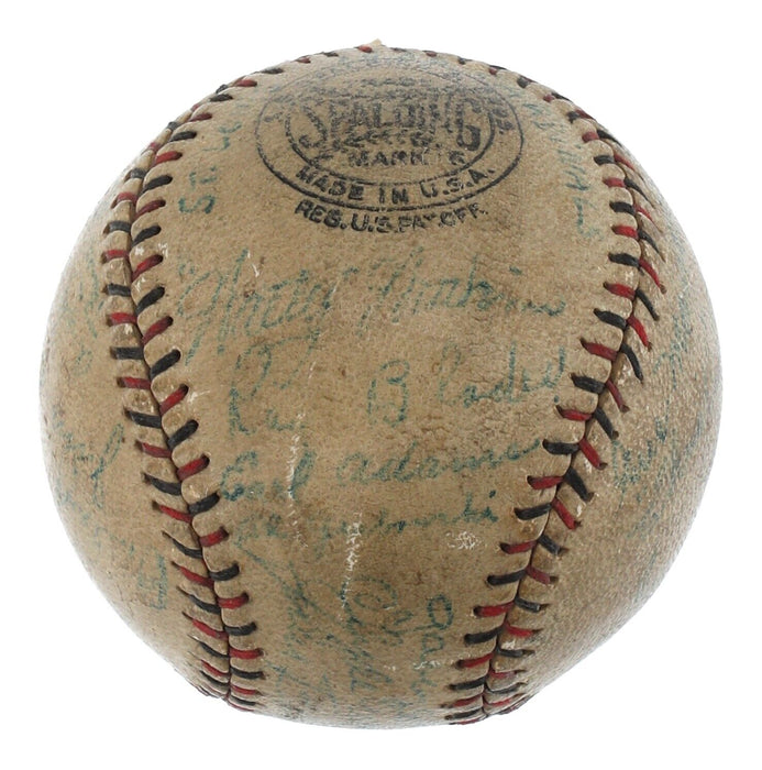 1930 St. Louis Cardinals NL Champs Team Signed National League Baseball JSA COA