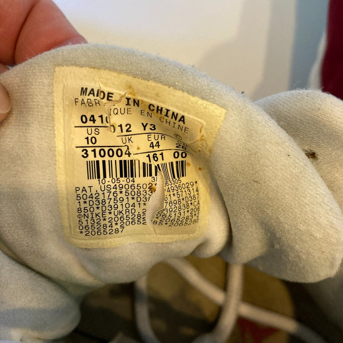 Michael Jordan Dual Signed Jordan Sneakers Shoes JSA COA Big Auto