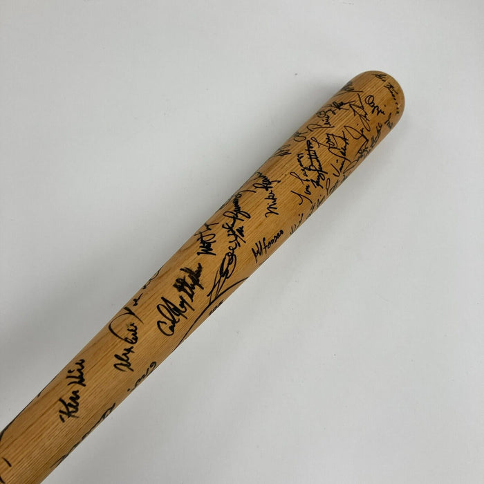1989 St. Louis Cardinals Team Signed Game Used Baseball Bat 45+ Sigs JSA COA