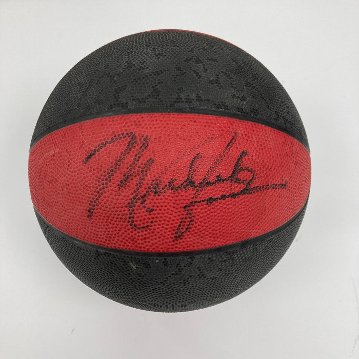 1984 Michael Jordan Rookie Signed Wilson Air Attack NBA Basketball Beckett COA
