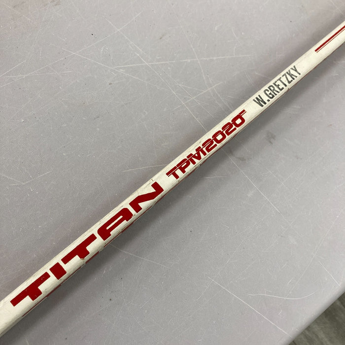 1984-85 Edmonton Oilers Stanley Cup Champs Signed Wayne Gretzky Game Stick JSA