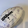 2002 Baltimore Ravens Team Signed Wilson NFL Football JSA COA #1
