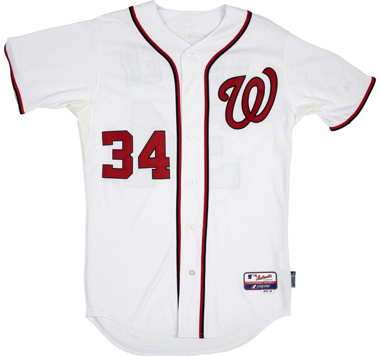 Bryce Harper Signed Authentic Washington Nationals Game Model Jersey Beckett COA