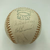 Mickey Mantle 1974 Hall Of Fame Induction Multi Signed Baseball JSA COA