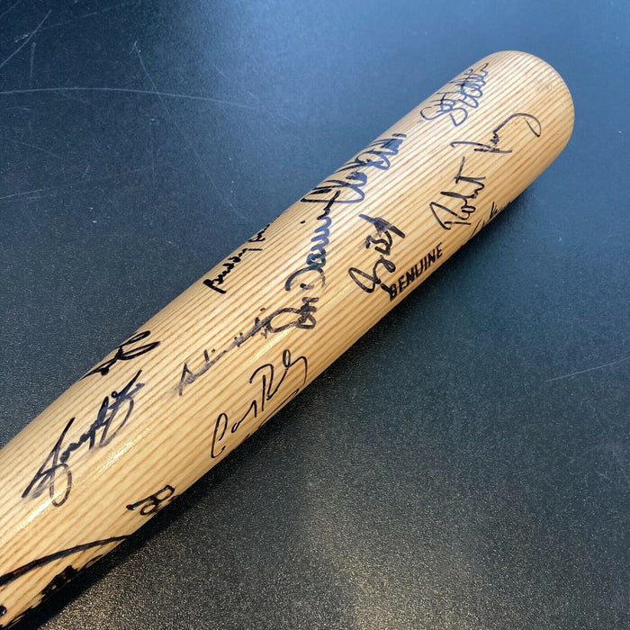 Derek Jeter Pre Rookie 1995 All Star Game Team Signed Baseball Bat Beckett COA