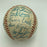 1959 Chicago White Sox AL Champs Team Signed Baseball Nellie Fox JSA COA